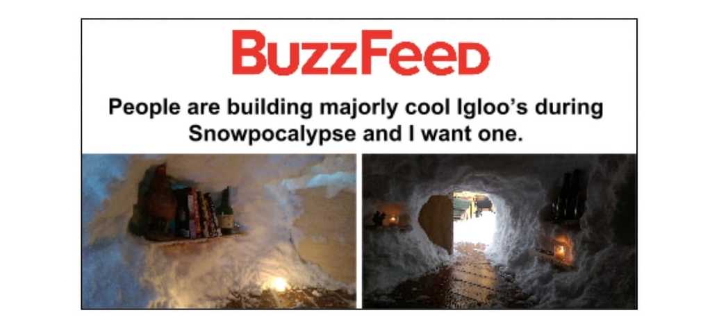 BuzzFeed headline
